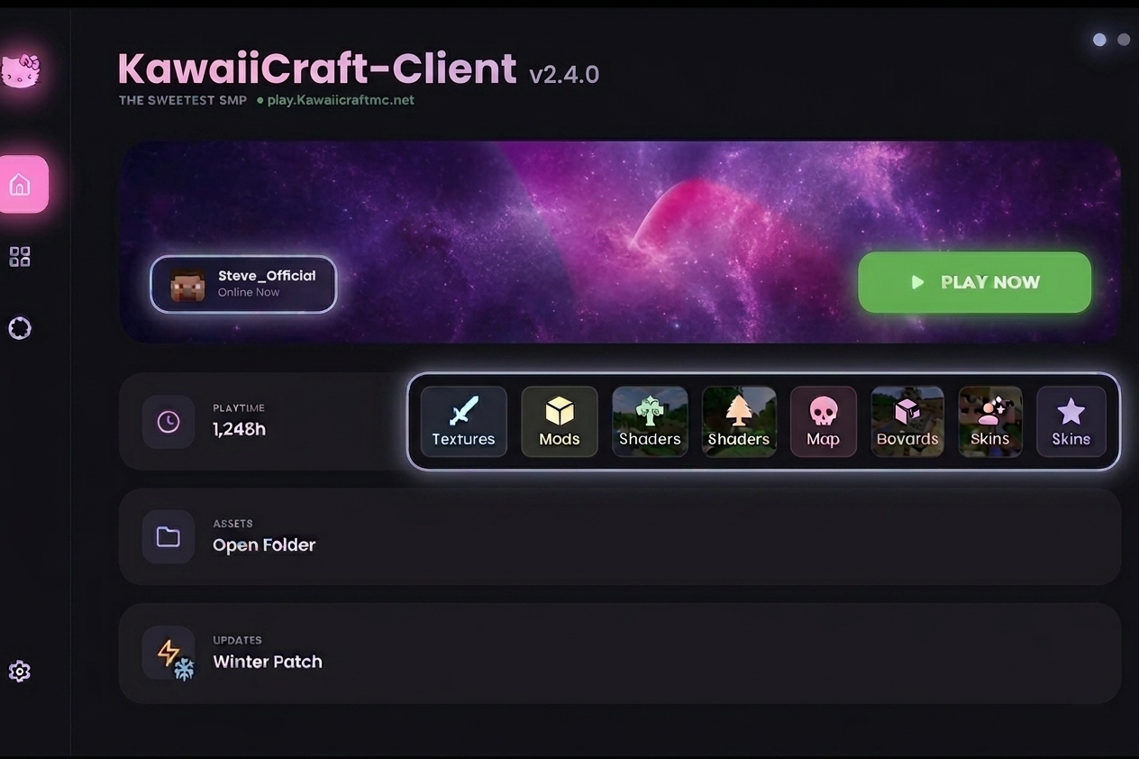 OwOClient launcher screenshot